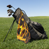 バガス又は脱水蜜皮 ゴルフタオル (グリーン)