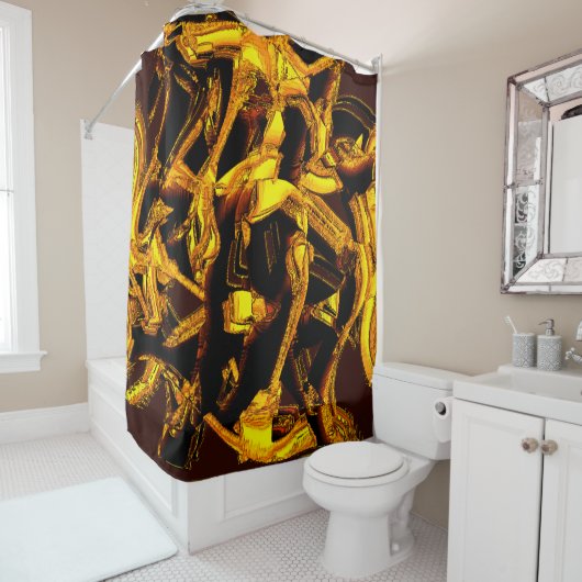 バガス又は脱水蜜皮 シャワーカーテン (インサイチュ)