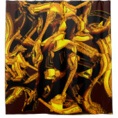 バガス又は脱水蜜皮 シャワーカーテン (正面)