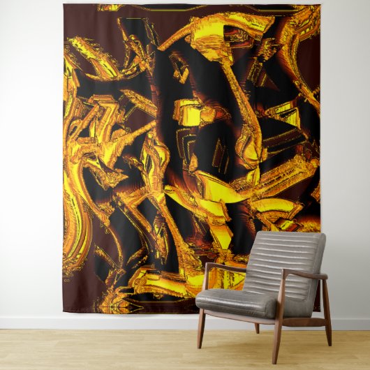 バガス又は脱水蜜皮 タペストリー (インサイチュ)