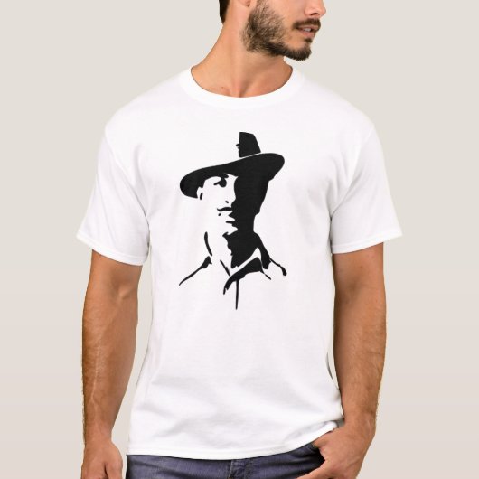 バガット・シンギ自由の戦士 Tシャツ (正面)