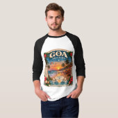 バガビーチ - 陽光、砂浜、魂 🏖️ Tシャツ (正面フル)