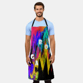 バガボン エプロン (着用した状態)