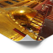 バガンのシュウィジゴン異教のパゴダ複合体 ポスター (角)