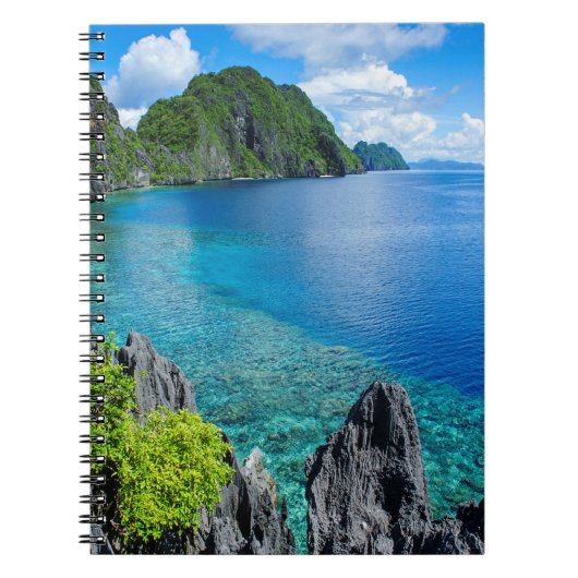 バキュイト列島シースケープ ノートブック (正面)