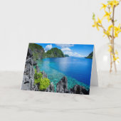 バキュイト諸島海岸 カード (黄色い花)