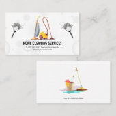 バキュームとダスター | バブル 名刺 (正面/裏面)