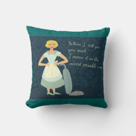 バキュームハウスウィザーズおもしろいチョーズモットカートゥー クッション