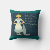 バキュームハウスウィザーズおもしろいチョーズモットカートゥー クッション (裏面)