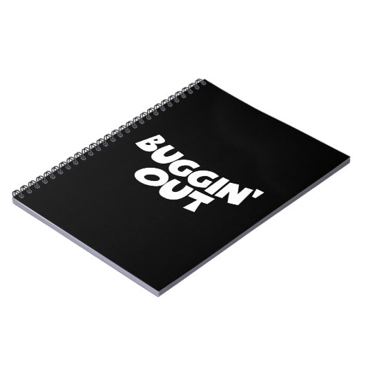 バギン・アウト ノートブック (左側)