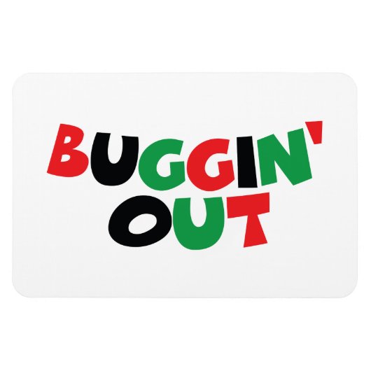 バギン・アウト マグネット (横)