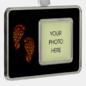 バギーの足跡 シルバープレートフレームオーナメント (右)