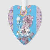 バギー愛おばあちゃんクリスマスデコレーション オーナメント (正面)