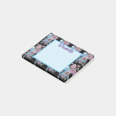 バギー水の色のアート女性名Post It Notes ポストイット (アングル)