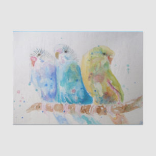 バギー水絵画色の鳥お洒落類 薄葉紙