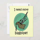 バクおもしろいパイ ポストカード (正面/裏面)