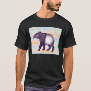 バクのTシャツを救って下さい Tシャツ