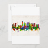 バクアゼルバイジャンスカイライン シーズンポストカード (正面/裏面)