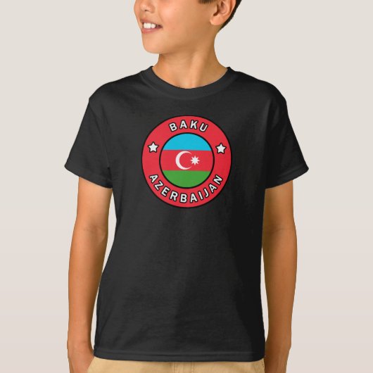 バクアゼルバイジャン Tシャツ (正面)