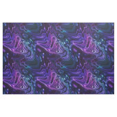 バクウィスパー、黒いマーブルの渦巻き旋回： ファブリック (ヤード)