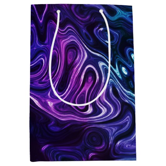 バクウィスパー – dark marble : ミディアムペーパーバッグ (正面)