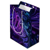 バクウィスパー – dark marble : ミディアムペーパーバッグ (裏面アングル)