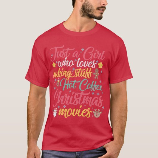 バクキング大好き女子のホットコーヒークリ Tシャツ (正面)