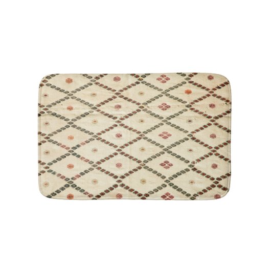 バクシャイシアゼルバイジャン北西ペルシャ絨毯 バスマット (正面)