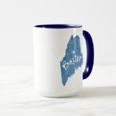 バクスター州パークメインウッドグレイン マグカップ (正面右)