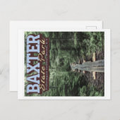 バクスター州パーク – メイン統一された州 ポストカード (正面/裏面)