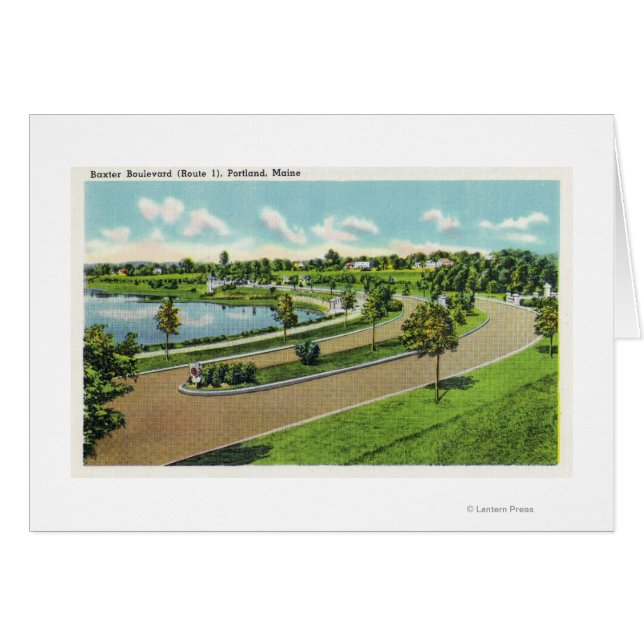 バクスターBlvdの一般表示、ルート# 1 (正面横)