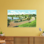 バクスターBlvdの一般表示、ルート# 1 キャンバスプリント (インサイチュ (リビング))