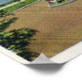 バクスターBlvdの一般表示、ルート# 1 ポスター (角)