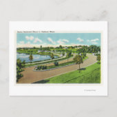 バクスターBlvdの一般表示、ルート# 1 ポストカード (正面)