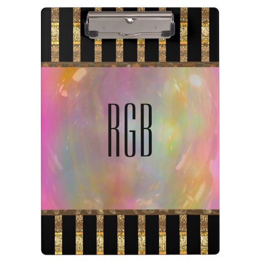 バクステラハイエスビューティフルモノグラム クリップボード (正面)