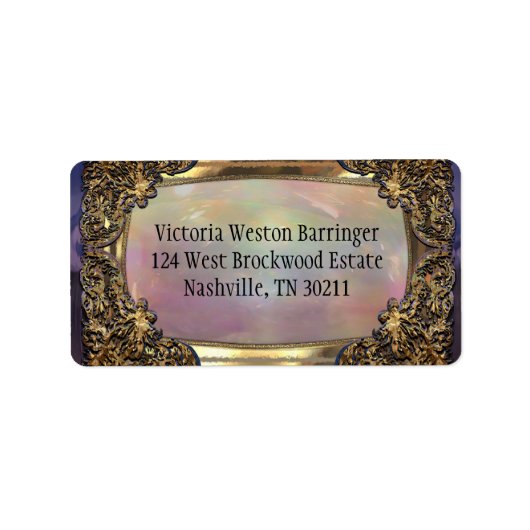 バクステリーエレガントパール ラベル (正面)