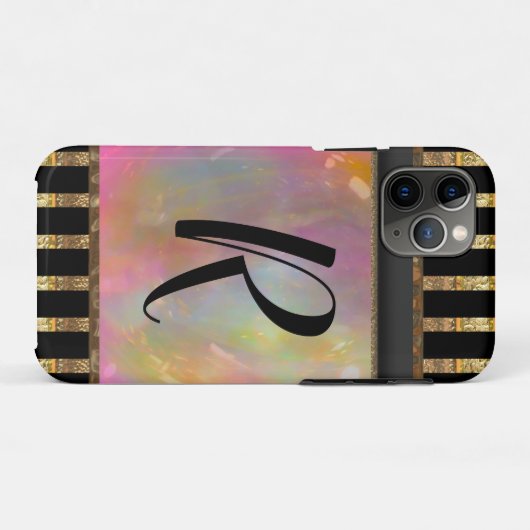 バクステルヘイズユニークビューティフルシックモノグラム Case-Mate iPhoneケース (裏面(横))