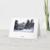 バクストンのクリスマスカード シーズンカード (裏面)