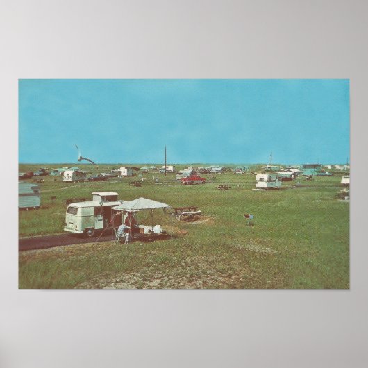 バクストンキャンプ場。NC外部銀行 ポスター (正面)