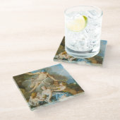 バクス乳児をニンフに託す水銀 ガラスコースター (アングル)