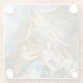 バクス乳児をニンフに託す水銀 ガラスコースター (裏面)