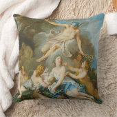 バクス乳児をニンフに託す水銀 クッション (ブランケット)