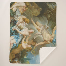 バクス乳児をニンフに託す水銀 シェルパブランケット