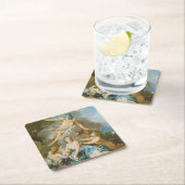バクス乳児をニンフに託す水銀 スクエアペーパーコースター (インサイチュ)