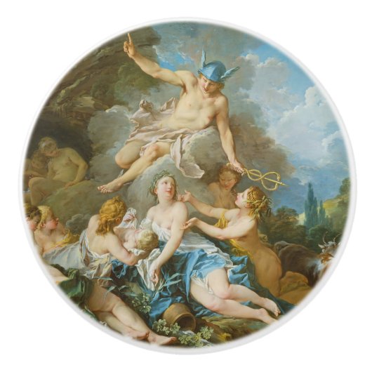 バクス乳児をニンフに託す水銀 セラミックノブ (正面)