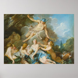 バクス乳児をニンフに託す水銀 ポスター