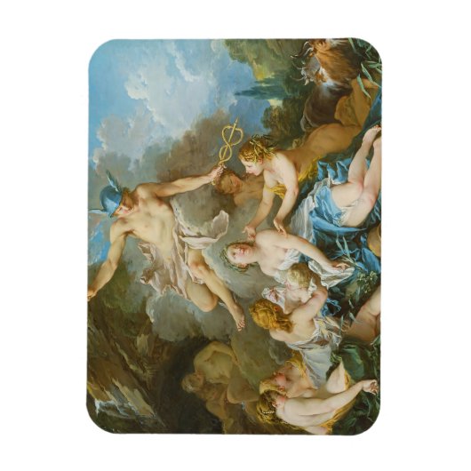 バクス乳児をニンフに託す水銀 マグネット (縦)