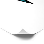 バクテリアのバグのドゥードル漫画 ポスター (コーナー)