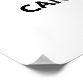 バクテリアは生きられない者もいる ポスター (角)