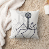 バクテリオファージの枕 クッション (ブランケット)